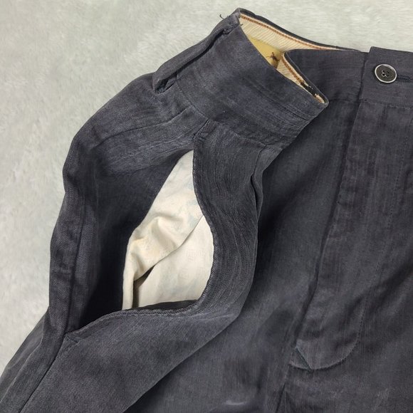 Tommy Bahama Flying‎ Fishbone Men’s Black Shorts Size 38 Silk Blend - Picture 8 of 9